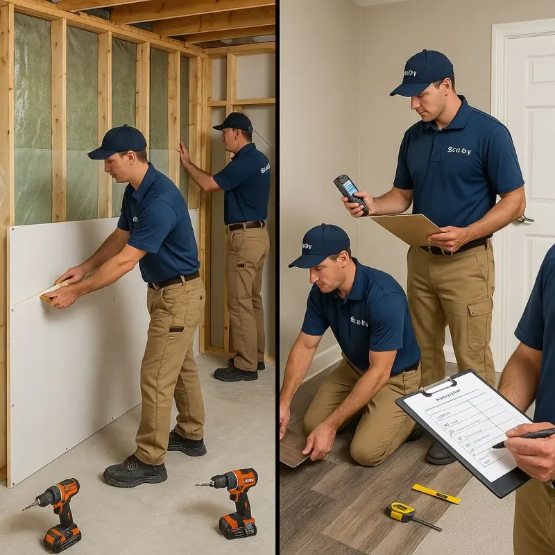Repairs and Reconstruction process in Siesta Shores, TX