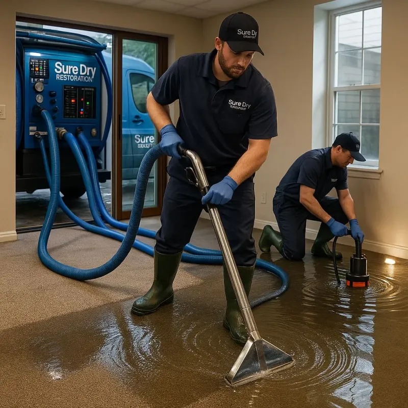 Water Extraction and Removal process in Siesta Shores, TX